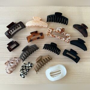 Assortment of Hair Claws/ Clips! ✨